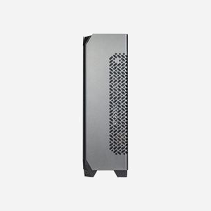 Cooler Master NCORE 100 MAX Gris SFF - Boîtier PC ITX, Bloc 850W ATX 80+ Gold, Refroidissement Liquide 2x120mm, USB 3.2 Gen 1/Gen 2, 1x2.5" - Miniature 3