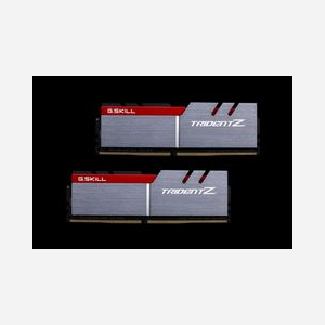 G.Skill DDR4 16GB (2x8GB) 3200MHz CL16 1.35V Unbuffered DIMM PC/Serveur Gris/Noir/Rouge - F4-3200C16D-16GTZB - Miniature 3