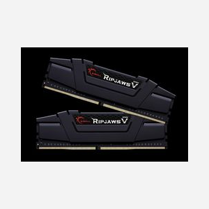 G.Skill Ripjaws V 32Go (2x16Go) DDR4 3200MHz DIMM 288-pin PC/Serveur, Radiateur Noir, Unbuffered, Dual Channel, XMP, 1.2/1.3V