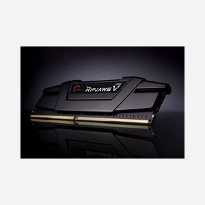 G.Skill Ripjaws V 32Go (2x16Go) DDR4 3200MHz DIMM 288-pin PC/Serveur, Radiateur Noir, Unbuffered, Dual Channel, XMP, 1.2/1.3V - Miniature 2