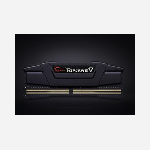 G.Skill Ripjaws V 32Go (2x16Go) DDR4 3200MHz DIMM 288-pin PC/Serveur, Radiateur Noir, Unbuffered, Dual Channel, XMP, 1.2/1.3V - Miniature 3