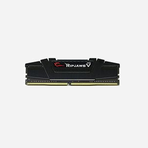 G.Skill Ripjaws V 16GB DDR4-3200 CL16 DIMM 288-Pin 1.2V/1.35V Unbuffered non-ECC Radiateur Noir (1x16GB) XMP Intel - F4-3200C16S-16GVK - Miniature 2
