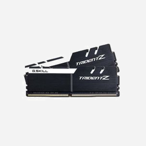 G.Skill DDR4-3200 16GB (2x8GB) DIMM 288-pin PC/Serveur, 1.35V, Latence CAS 16, XMP, Radiateur, Noir/Blanc, Réf: F4-3200C16D-16GTZKW