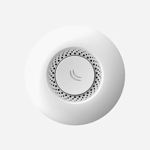 Mikrotik cAP-2nD Blanc - Point d'accès 2.4GHz 54Mbit/s, 1x RJ-45 PoE, RouterOS, 802.11b/g/n, Antenne 2dBi, 64Mo RAM, 16Mo Flash