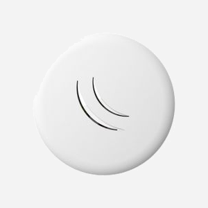 Mikrotik cAP lite RBCAPL-2ND Point d'Accès 2.4GHz 54 Mbit/s PoE, 1x RJ-45 10/100, Antenne Interne 1.5dBi, RouterOS, 64Mo RAM, Blanc