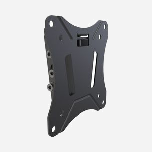 Vision Support Mural VFM-W1X1TV2 Acier Noir pour Écrans 10-34" (25.4-86.4cm), VESA 75x75/100x100, Inclinaison -12°/+3°, Charge Max 25kg - Miniature 2