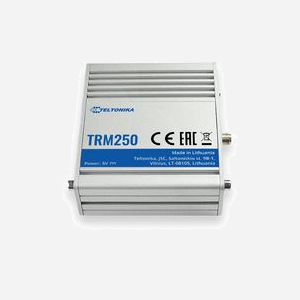 Modem Teltonika TRM250 4G LTE Micro-USB, Antenne Interne, TCP/UDP/PPP/FTP(S)/HTTP(S)/NTP/PING/QMI/SSL, -40°C à 75°C, Aluminium/Bleu, 74.5x64.5x25mm - Miniature 1