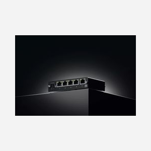 Teltonika TSW114000000 Switch Non-Géré 5 ports Gigabit Ethernet RJ-45, MAC 2000 entrées, IEEE 802.3, Boîtier Aluminium IP30, Montage Mural/Rail DIN - Miniature 5