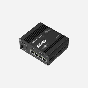 Teltonika RUTM09 Routeur 4G LTE Gigabit Ethernet, Processeur MediaTek 880MHz, 4x LAN, 1x WAN, RutOS, Pare-feu, VPN, Alimentation DC, Température -40°C à 75°C - Miniature 2