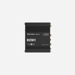 Teltonika RUTM11 Routeur 4G LTE Gigabit Ethernet - MediaTek MIPS 1004Kc 880MHz, 256Mo Flash/RAM, 4xLAN, 1xWAN, USB 2.0, RutOS, -40°C à 75°C