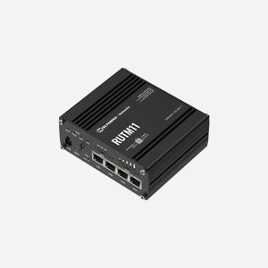 Teltonika RUTM11 Routeur 4G LTE Gigabit Ethernet - MediaTek MIPS 1004Kc 880MHz, 256Mo Flash/RAM, 4xLAN, 1xWAN, USB 2.0, RutOS, -40°C à 75°C - Miniature 2