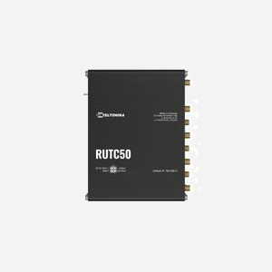 Teltonika RUTC50 Routeur Industriel 5G Bi-bande WiFi 6 (802.11ax) 2402Mbps, Gigabit Ethernet, LTE Cat20, Dual SIM, CPU ARM Cortex-A53, RutOS