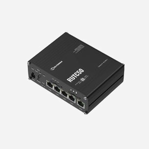 Teltonika RUTC50 Routeur Industriel 5G Bi-bande WiFi 6 (802.11ax) 2402Mbps, Gigabit Ethernet, LTE Cat20, Dual SIM, CPU ARM Cortex-A53, RutOS - Miniature 2