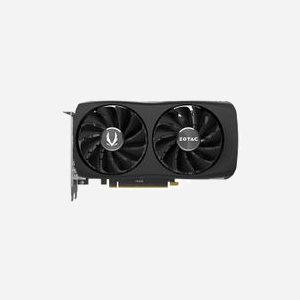 Zotac GAMING GeForce RTX 4060 Twin Edge 8 Go GDDR6, Fréquence 2460MHz, PCI Express x8 4.0, 3x DisplayPort 1.4a, HDMI 2.1a, Ref ZT-D40600E-10M