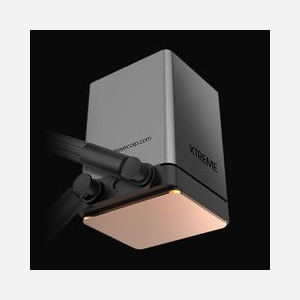 ALSEYE X360 Refroidisseur Liquide All-in-One CPU 120mm, Radiateur Aluminium 393mm, Ventilateur 1600 RPM, 56.3 CFM, 1.97 mmH2O, compatible CPU - Miniature 3