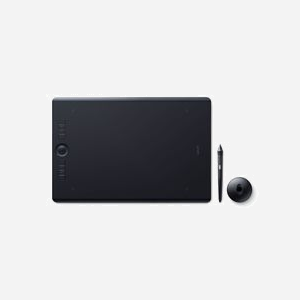 Wacom Intuos Pro L PTH-860-S : Tablette graphique 5080 lpi, surface 311x216mm, USB/Bluetooth, stylet 8192 niveaux, 8 touches, Windows/macOS - Miniature 1