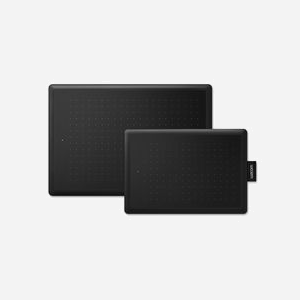 Wacom One by Wacom Small CTL-472 Tablette Graphique USB 2540 lpi 152x95mm Stylet sans Batterie 2048 Niveaux de Pression Windows/macOS Noir - Miniature 2