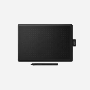 Wacom One by Wacom Small CTL-472 Tablette Graphique USB 2540 lpi 152x95mm Stylet sans Batterie 2048 Niveaux de Pression Windows/macOS Noir - Miniature 3