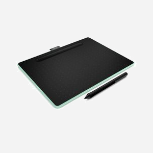 Wacom Intuos M Bluetooth Noir/Vert CTL-6100WLE-N Tablette Graphique 2540 lpi 216x135mm, Stylet 4096 niveaux, Bluetooth 4.2, Windows/macOS - Miniature 5