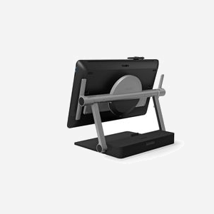Pied Wacom ACK62801K pour Cintiq Pro 24, 61cm (24"), Noir/Gris, Dimensions 681.6 x 404 x 425.6mm, Poids 19.5kg, Longueur câble 1.8m - Miniature 1