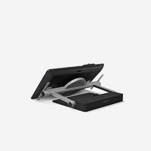 Pied Wacom ACK62801K pour Cintiq Pro 24, 61cm (24"), Noir/Gris, Dimensions 681.6 x 404 x 425.6mm, Poids 19.5kg, Longueur câble 1.8m - Miniature 2