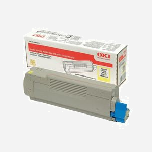 OKI 46471101 Cartouche Toner Jaune Original - Rendement 7000 pages - Compatibilité Imprimante LED OKI C823dn - 1 Pièce - Miniature 1