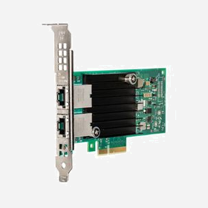 Intel X550-T2 Carte Réseau Serveur 2x10GbE RJ45, PCIe 3.0 x4, Contrôleur Intel X550, iSCSI/FCoE, VLAN, SR-IOV, VMDq, Windows/Linux