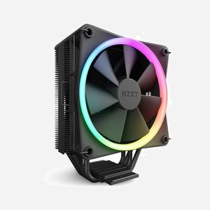 Refroidisseur CPU Air NZXT T120 RGB Noir - Ventilateur 120mm (500-1800 RPM) -Sockets LGA 115x/1200/1700 & AM4/AM5 - TDP max non spécifié