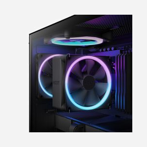 Refroidisseur CPU Air NZXT T120 RGB Noir - Ventilateur 120mm (500-1800 RPM) -Sockets LGA 115x/1200/1700 & AM4/AM5 - TDP max non spécifié - Miniature 4