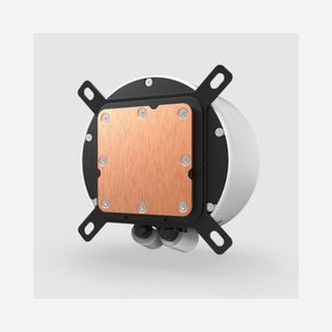 NZXT Kraken Elite 280 RGB - Refroidisseur liquide AIO, 2x140mm, Socket LGA 115x/1200/1700, AM4/AM5/sTR4/sTRX4, Radiateur Aluminium, Blanc - Miniature 4