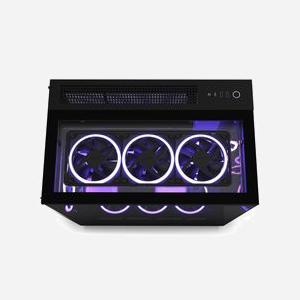 NZXT H9 Elite - Boîtier PC Midi Tower Noir - ATX/micro ATX/Mini-ITX - Vent. 120/140mm - Radiateurs 360mm - USB 3.2 Gen 1/Gen 2 - Acier/Verre Trempé - Miniature 3
