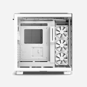 NZXT H9 Elite Blanc - Boîtier PC Midi Tower ATX/micro ATX/Mini-ITX, Acier/Verre Trempé, 2x3.5", USB 3.2 Gen1/Gen2, Vent. 120/140mm, Radiateurs 360mm - Miniature 4