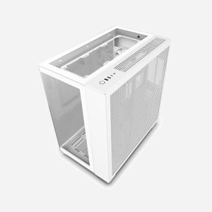 NZXT H9 Elite Blanc - Boîtier PC Midi Tower ATX/micro ATX/Mini-ITX, Acier/Verre Trempé, 2x3.5", USB 3.2 Gen1/Gen2, Vent. 120/140mm, Radiateurs 360mm - Miniature 5