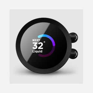 NZXT Kraken 280 Refroidisseur liquide AIO pour processeur, radiateur 280mm, 2x140mm, 500-1500 RPM, 19.4-32.1 dB(A), sockets Intel et AMD - Miniature 3