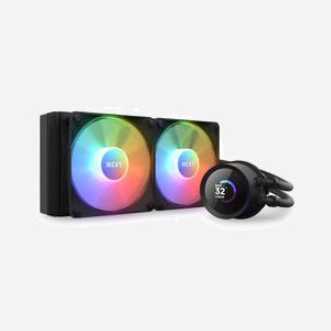 NZXT Kraken 240 RGB Refroidisseur liquide AIO, Radiateur 275mm, 2x120mm FDB PWM 500-1800RPM, 21.67-78.02CFM, Socket LGA 1700/AM5 - Miniature 1