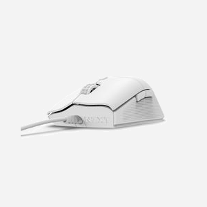 NZXT Lift 2 Ergo Souris Gaming Droitier Optique 26000 DPI USB Type-A, 650 IPS, 1000/8000 Hz, Programmable, 61g, Compatible Windows/macOS