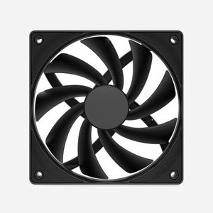 NZXT RF-Q12SF-B2 Ventilateur 120mm pour Boîtier PC, 500-1700 RPM, 74.26 m³/h, FDB, 25.1 dB(A), 4-Pin PWM, Noir, 120x120x25mm - Miniature 2