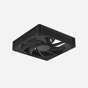 NZXT RF-Q12SF-B2 Ventilateur 120mm pour Boîtier PC, 500-1700 RPM, 74.26 m³/h, FDB, 25.1 dB(A), 4-Pin PWM, Noir, 120x120x25mm - Miniature 4
