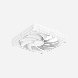 NZXT F140Q Ventilateur 140mm Boîtier PC - 500-1500 RPM, 102.9 CFM, 29.8 dB, 1.77 mmH2O, FDB, 12V, Blanc, 140x140x25 mm - Miniature 4
