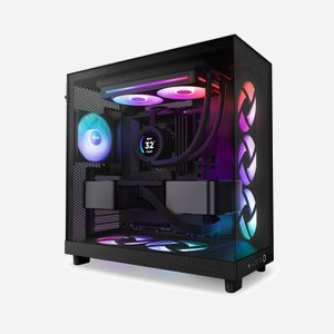 NZXT RF-U24HF-B1 Ventilateur Boitier PC 120x240mm Noir, 500-2400 RPM, 75.12 CFM, 30dB, Roulement FDB, 8 LED Multi, Connecteur 8-pin - Miniature 5