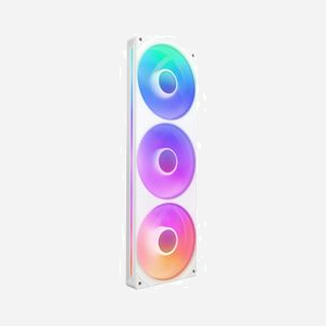NZXT RF-U36HF-W1 Ventilateur Boitier PC 360mm Blanc, 500-2400 tr/min, 75.12 m³/h, 3.3 mmH2O, Roulement FDB, LED RGB, Connecteur 8-Pin.