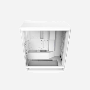 NZXT H7 Flow RGB Blanc - Boîtier PC Midi Tower ATX/EATX/microATX/Mini-ITX, 3x120mm Avant, Radiateurs 360/420mm, USB 3.2 Gen 1/Gen 2 - Miniature 3