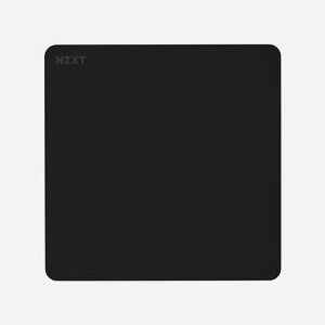 NZXT MM-LRGSP-BK Tapis de souris gaming 400x400x3mm Noir, surface microfibre, base caoutchouc antidérapante, bords cousus, résistant aux éclaboussures et à l'abrasion. - Miniature 1