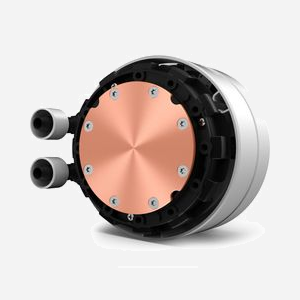 NZXT Kraken X63 RGB Blanc - Refroidisseur liquide AIO pour processeur, radiateur 143x315x30mm, 2x140mm 500-1500 RPM, 22-33 dBA, sockets Intel/AMD - Miniature 5