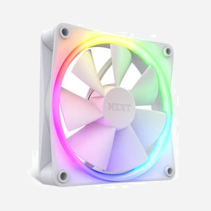 NZXT F120 RGB Triple Pack - Ventilateur 120mm Boitier PC - 500-1800 RPM - 17.2-27.5 dBA - 13.94-50.18 CFM - Roulement FDB - Blanc - 3 Unités
