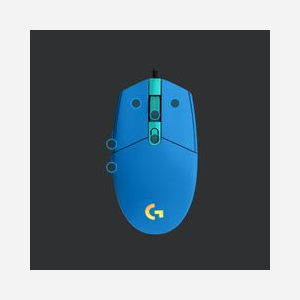 Logitech G G203 LIGHTSYNC Souris Gaming Filaire 8000 DPI RGB, 6 Boutons Programmables, Temps de Réponse 1ms, USB Type-A, Bleu, Compatible Windows/macOS/ChromeOS - Miniature 4