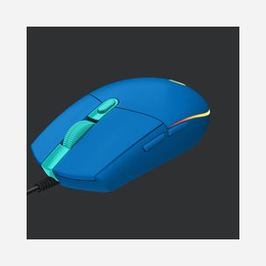 Logitech G G203 LIGHTSYNC Souris Gaming Filaire 8000 DPI RGB, 6 Boutons Programmables, Temps de Réponse 1ms, USB Type-A, Bleu, Compatible Windows/macOS/ChromeOS - Miniature 5