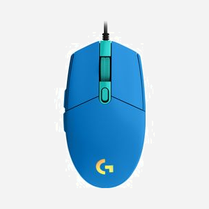 Souris Gaming Logitech G102 Lightsync Bleu, 8000 DPI, USB Type-A, 6 Boutons Programmables, Temps de Réponse 1ms, Rétroéclairage Multi, 85g - Miniature 2