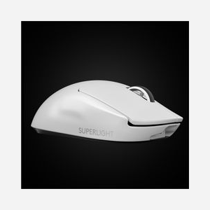 Logitech G Pro X Superlight - Souris Gaming sans Fil LIGHTSPEED, Capteur HERO 25600 DPI, 5 Boutons, PTFE, 63g, Batterie 70h, Blanc - Miniature 2