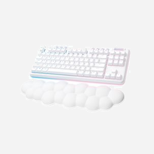 Logitech G 920-010687 Clavier Gaming Sans Fil/Bluetooth AZERTY Français, Switch GX Red, Rétroéclairage LED RGB, PBT, Batterie 25h, Windows/macOS/iOS
